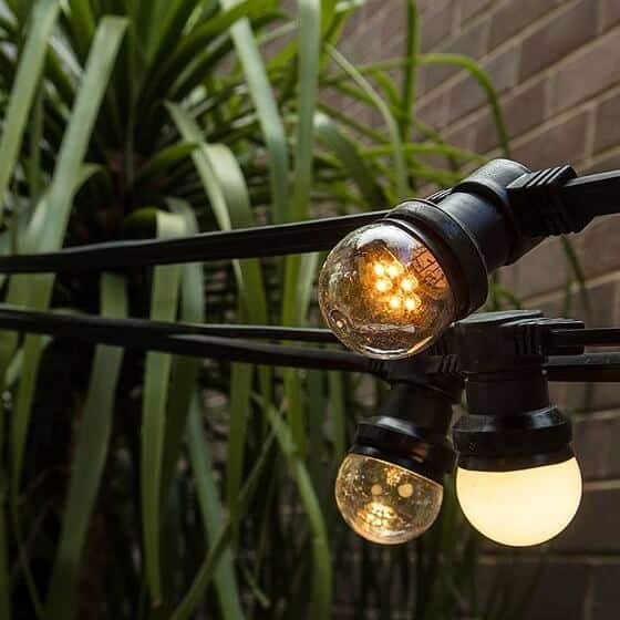 Low voltage festoon lights