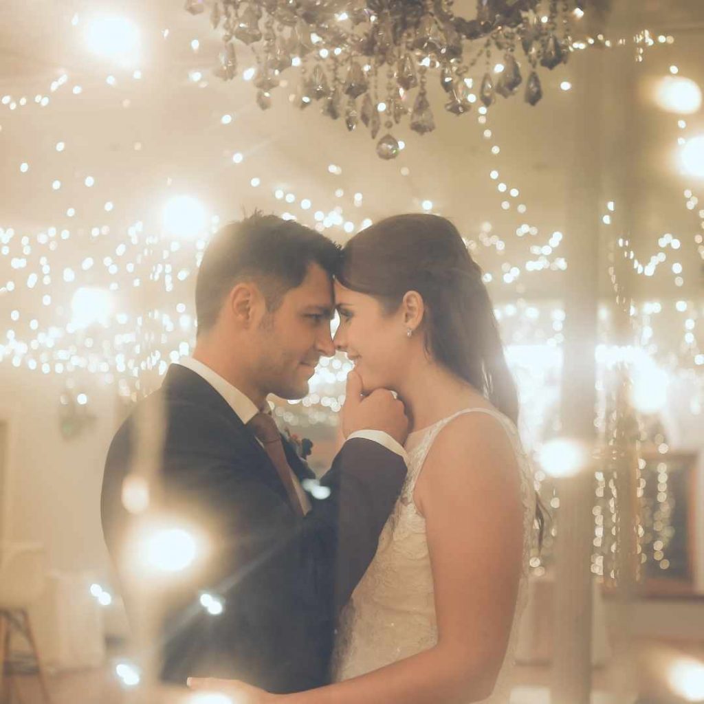 Sparkling Fairy Light Wedding