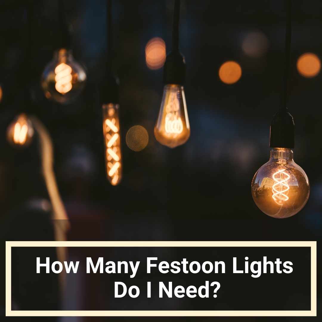 How are festoon lights measured? Festoon Lighting Brisbane