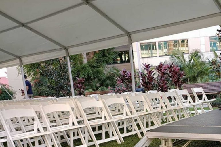 Hire a wedding marquee in Taringa