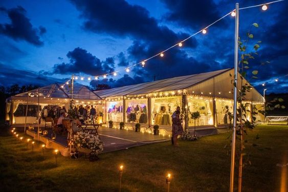 Hire a wedding marquee in Wilston